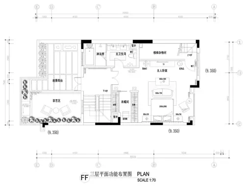 三楼平面图