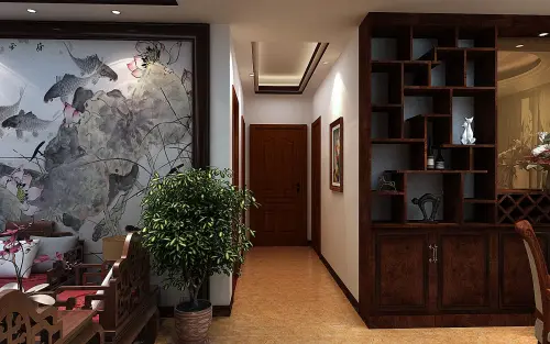 带有古典气质的装饰品正好可以给中式装修图片