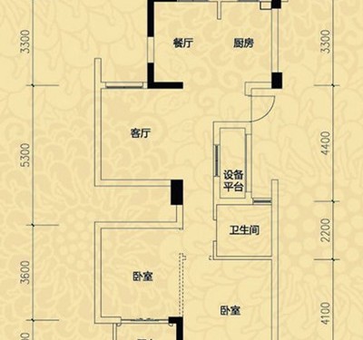 田园风格-户型图装修设计