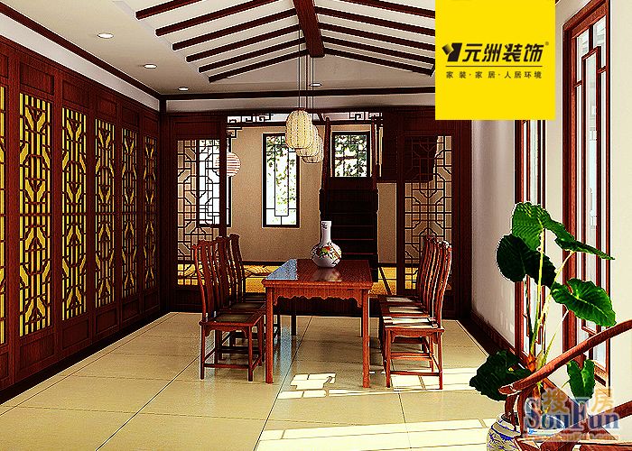 成果社区-中式古典-别墅