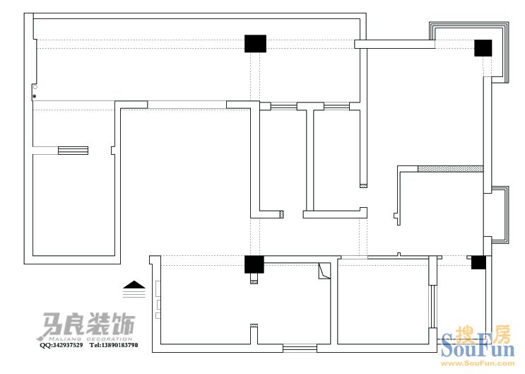 花园星河城-中式古典-四居室