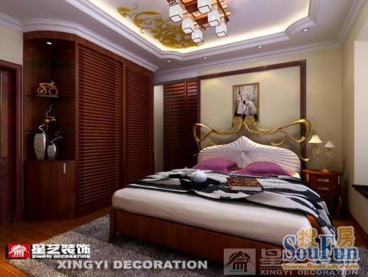 桂海·东盟新城-混合型风格-三居室