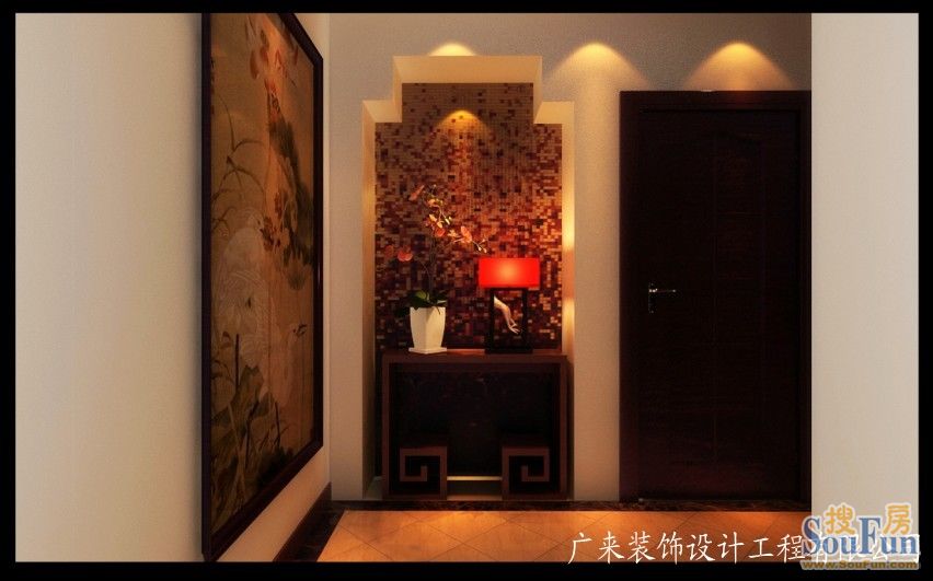 银河明珠-中式古典-三居室