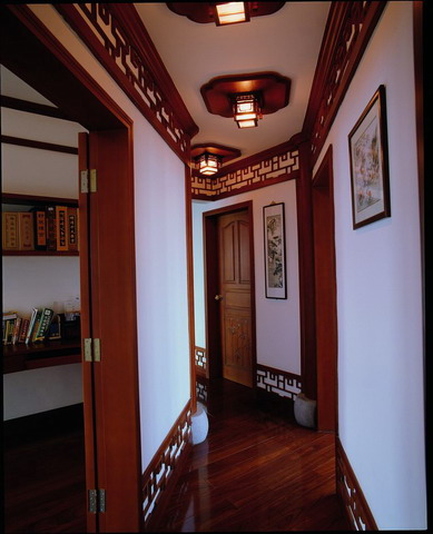 金海湾花园-中式古典-四居室