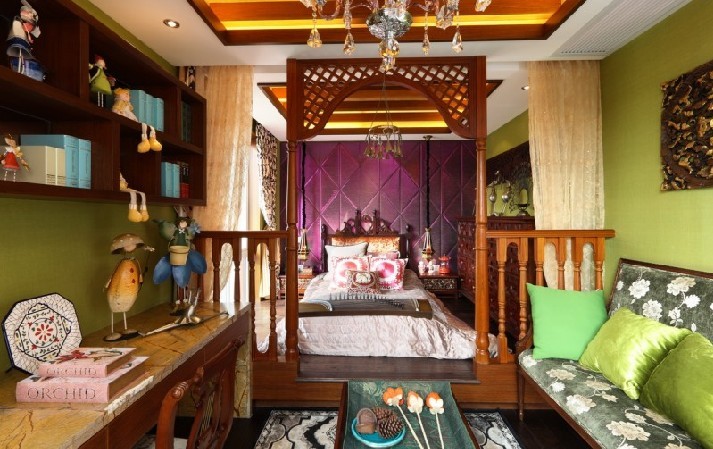 金科米兰米兰-东南亚风格-三居室