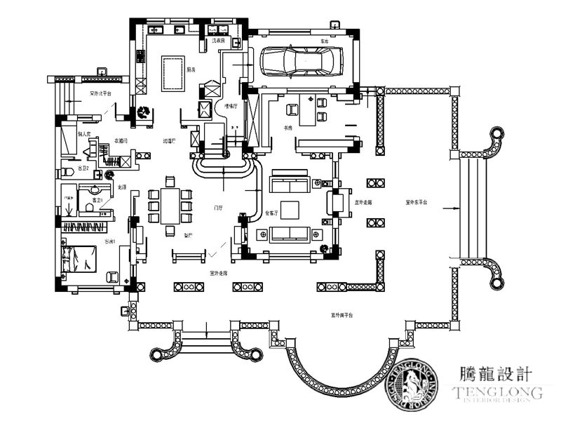 古北佘山国际别墅-欧美风情-别墅