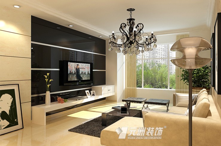 北京城建龙樾湾-现代简约-三居室
