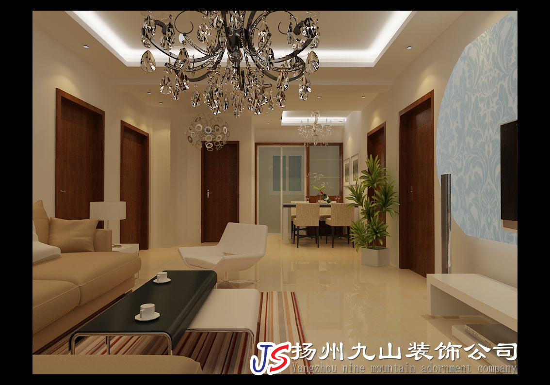 滨江小区-混合型风格-三居室