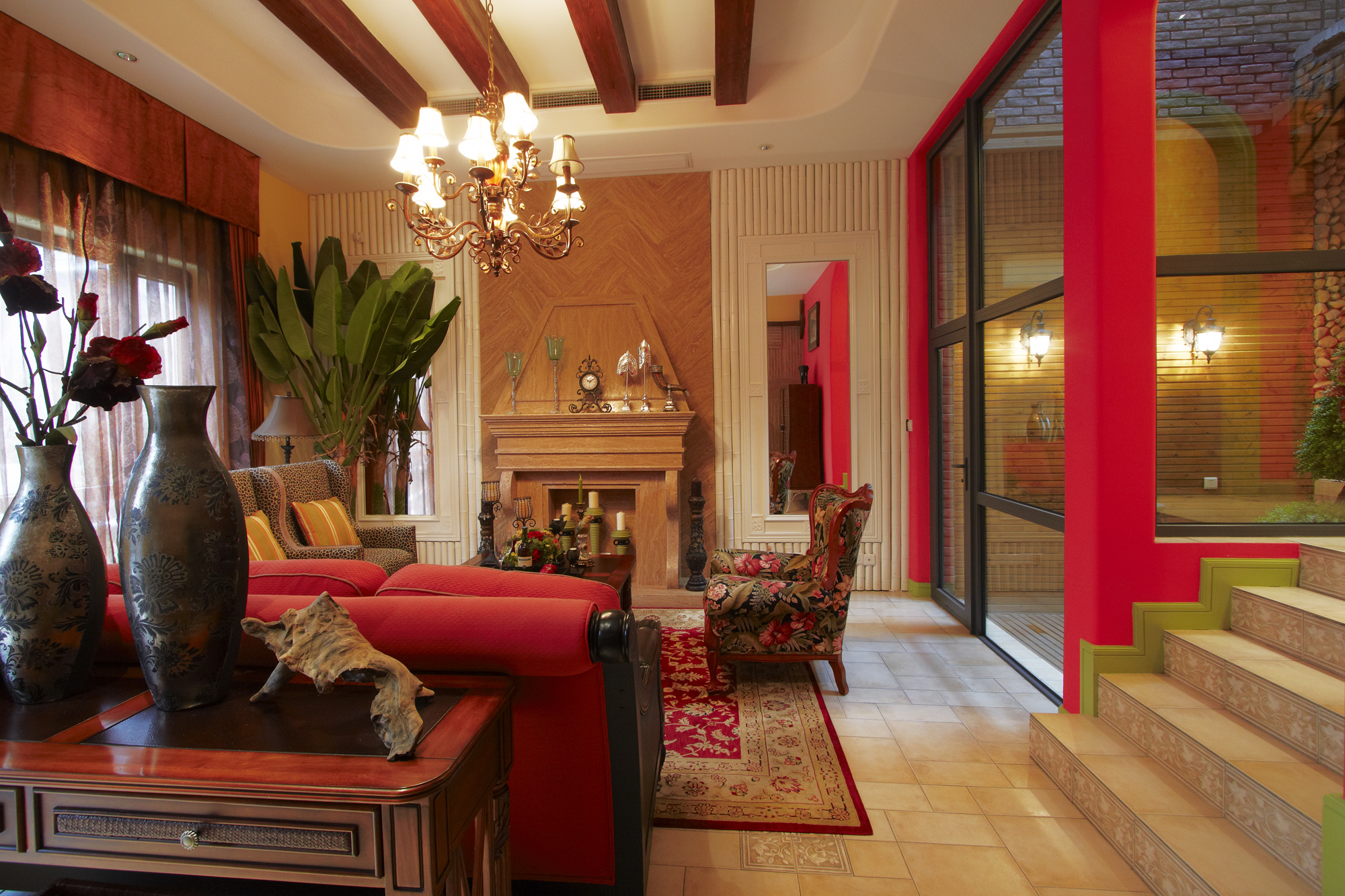 《红磨坊》异域风情-样板房别墅设计