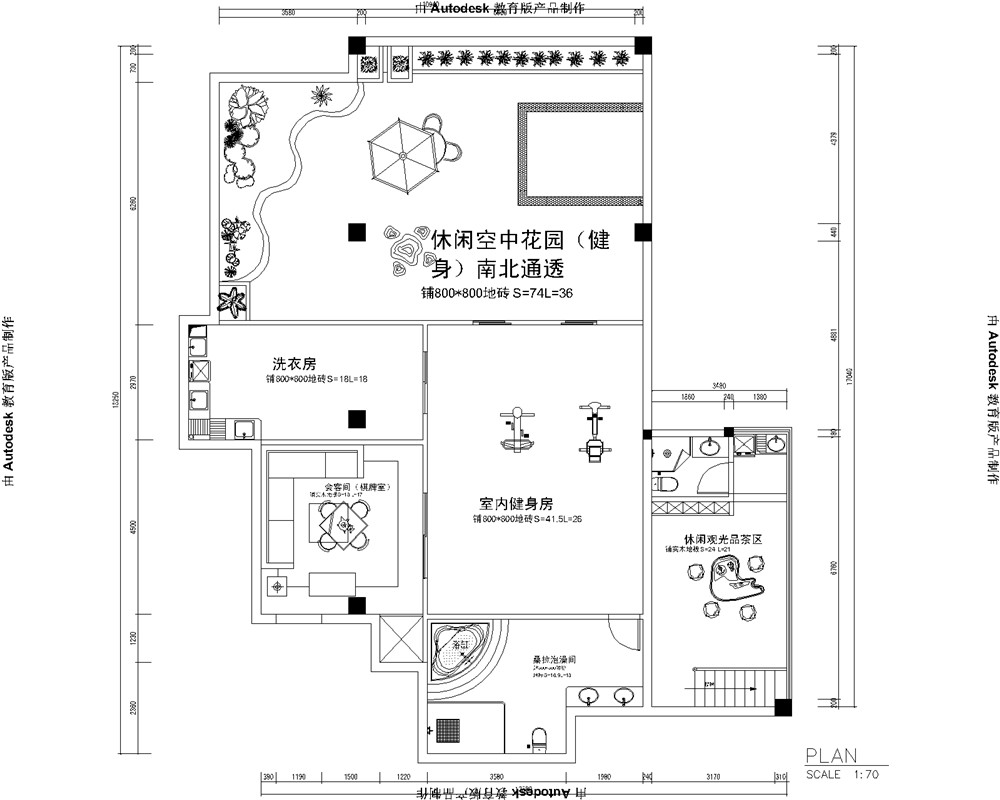 龙江花园-新中式-复式楼-丛一楼装饰出品
