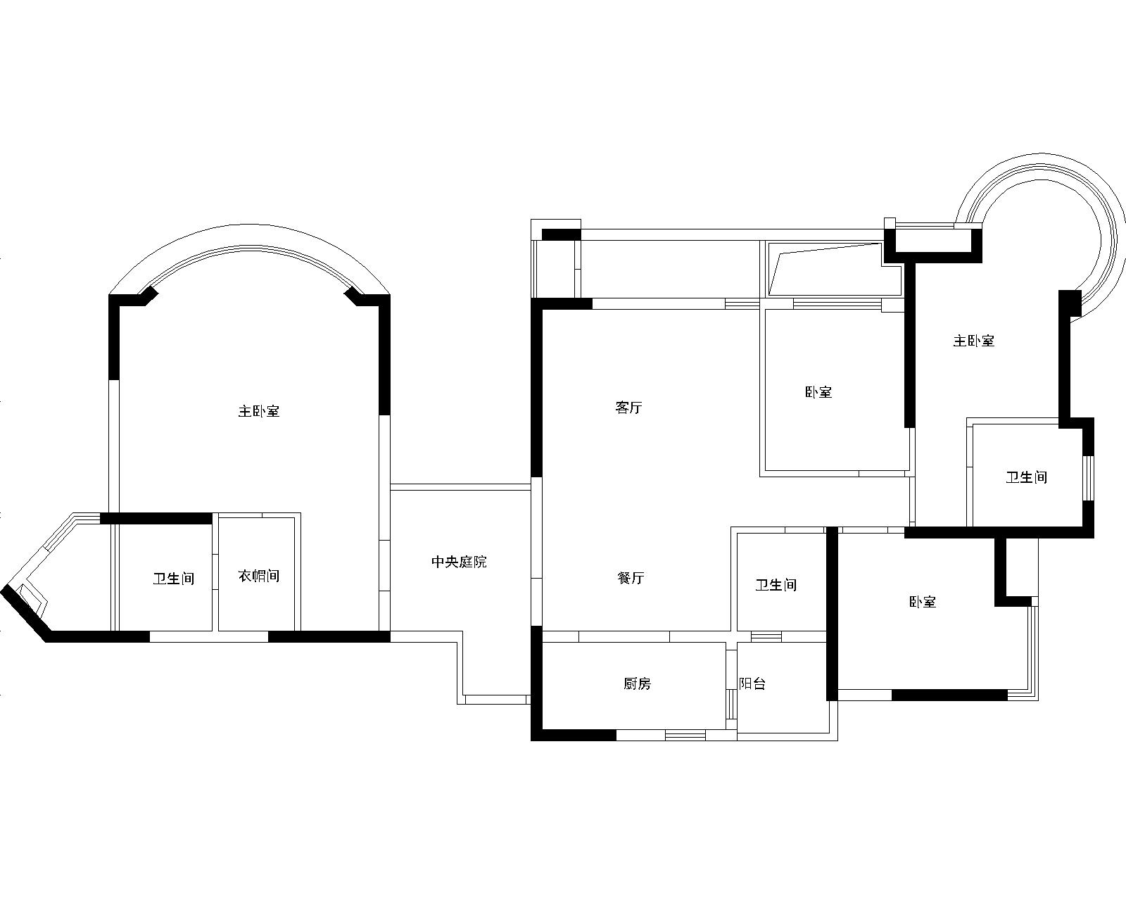 4居室-160平米-既简单又大方，