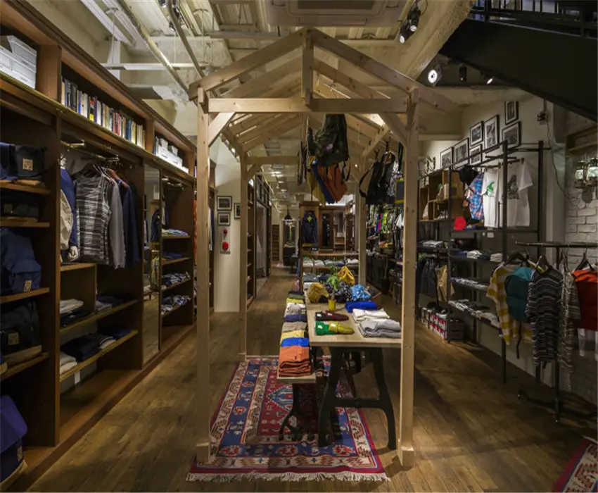 现代简约其它85平米5万-日式潮流服装店装修案例-深圳