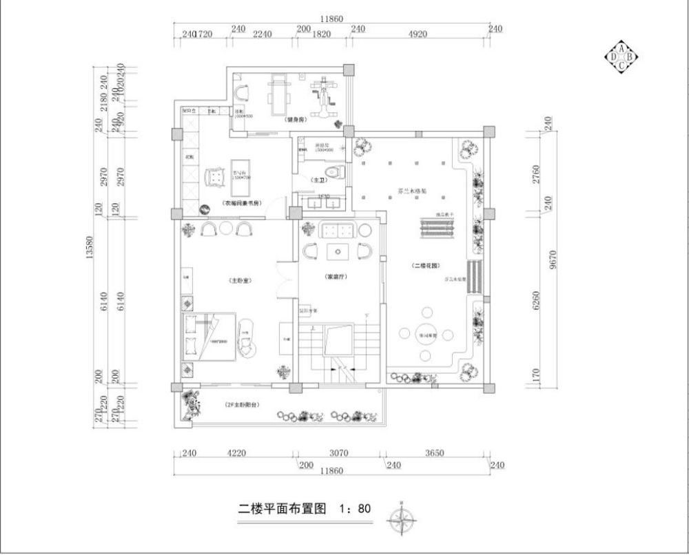 【双湾国际】230㎡新古典主义复式楼装修案例