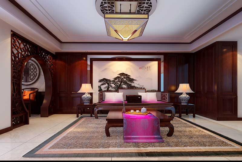 中式风格客厅 漂亮效果赏析