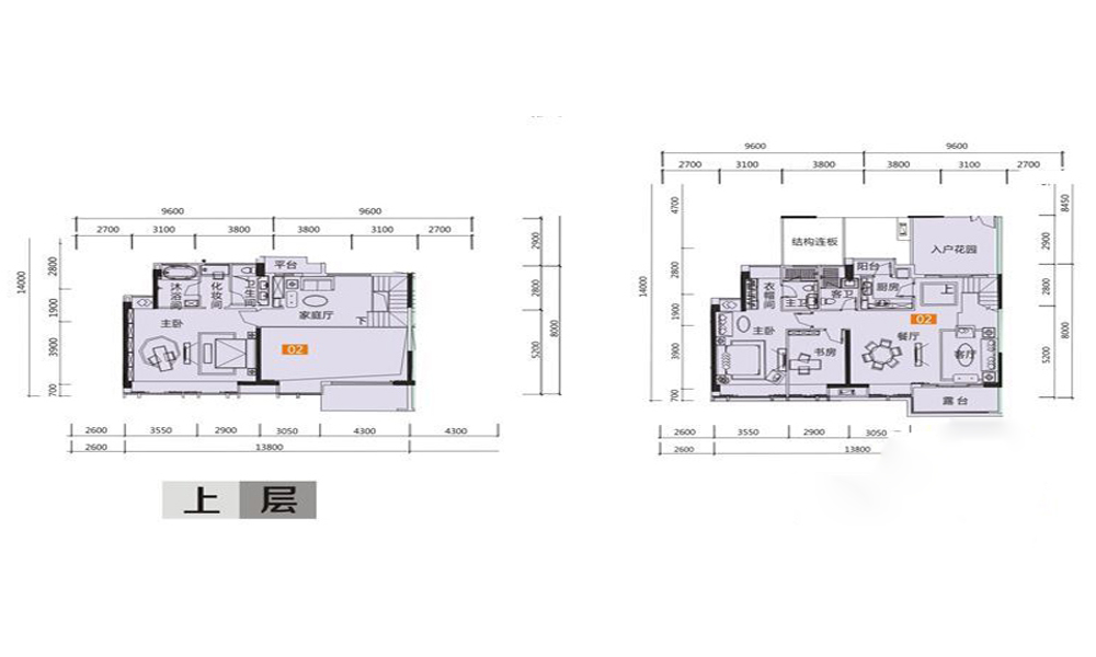 佳兆业中心-欧式风格-三室三厅三卫