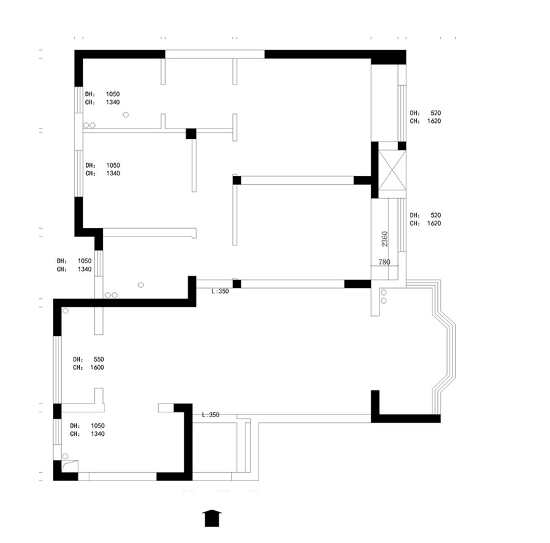 金地艺境-现代简约-三室两厅