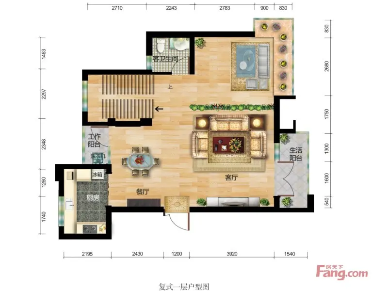 武汉别墅装修 户型图