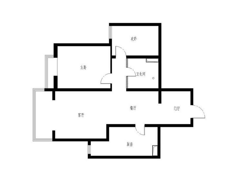 铭城国际社区三居室现代简约装修风格案例效果图