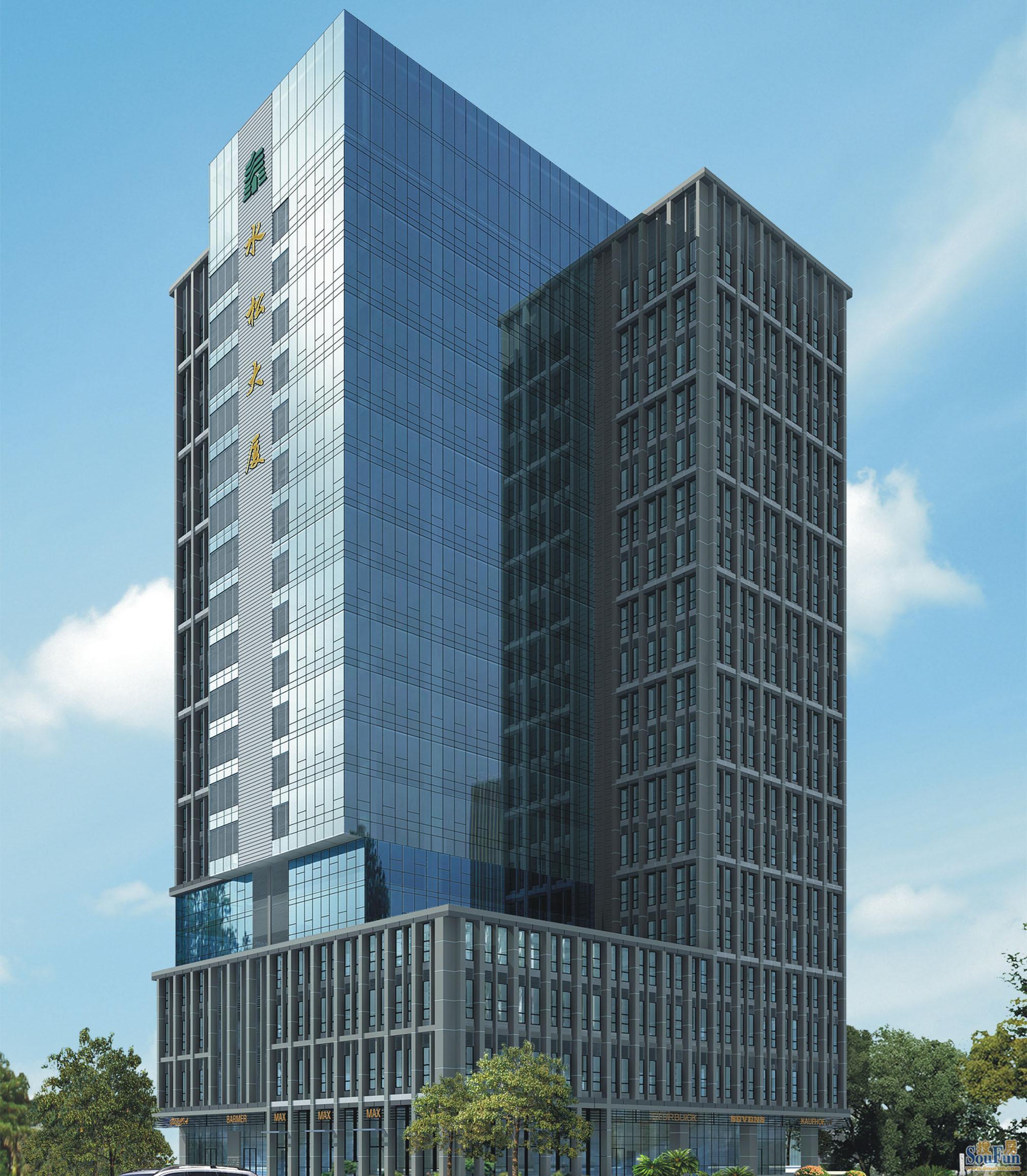 出租 福田车公庙水松大厦 写字楼 96000元/月 深圳租房网