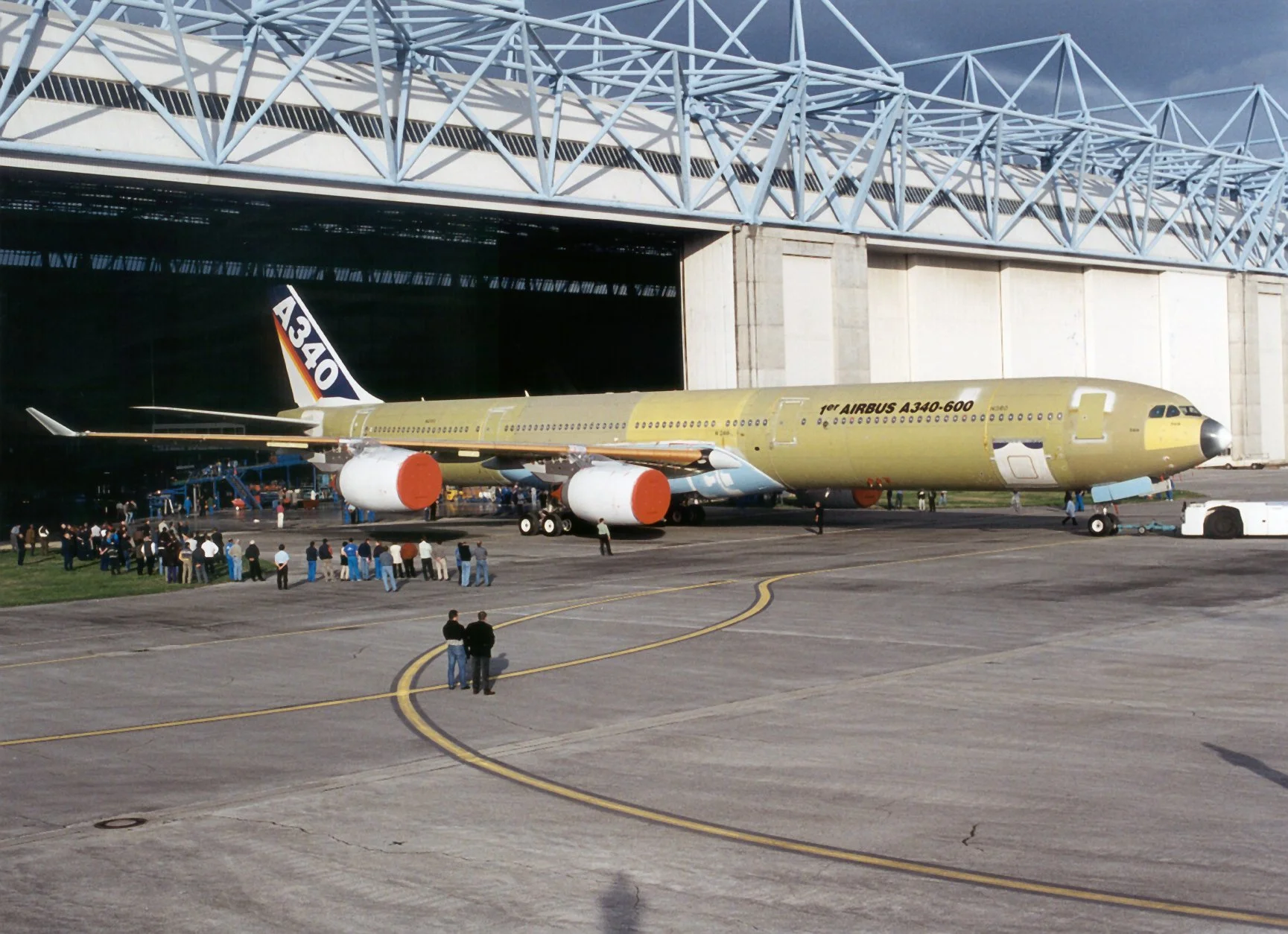 世界最长的客机---空中客车a340-600