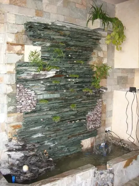 发点入户花园的假山水池图片来--考虑做的朋友参考下(二)