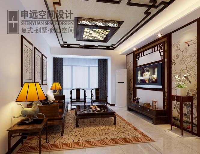 上海滩大宁城-西式古典-三居室