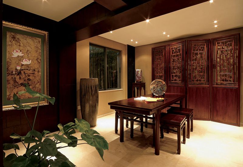 棕榈长滩-中式古典-五居室