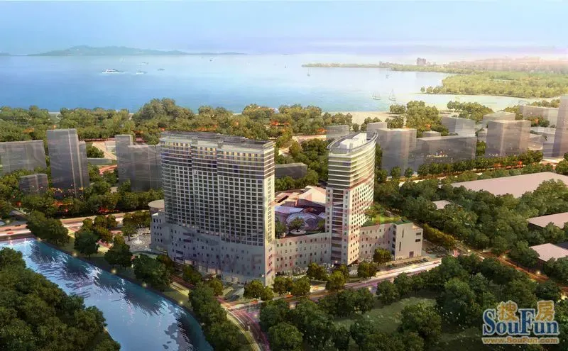 喜欢可观海的酒店式公寓,欢迎来到威海九龙城,城市综合体