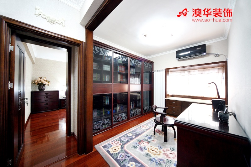 馨悦国际-中式古典-三居室