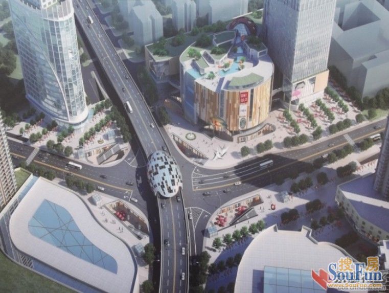 三环广场改造方案曝光 再造一个城市中心