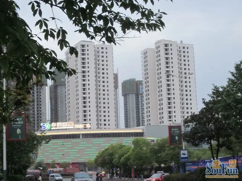 开发区华灯初上,夜幕下的泰富广场-泰富广场业主论坛- 宜昌房天下