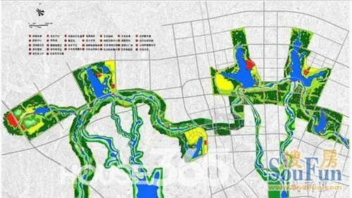 包括卧龙山,双凤湖,双龙湖,鹤翔湖,梅冲湖和大官塘水库 并由滁河干渠