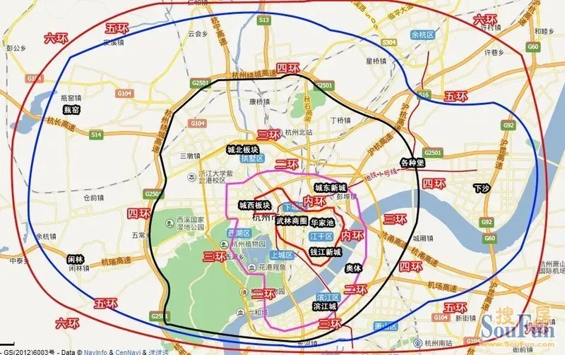 杭州环线图
