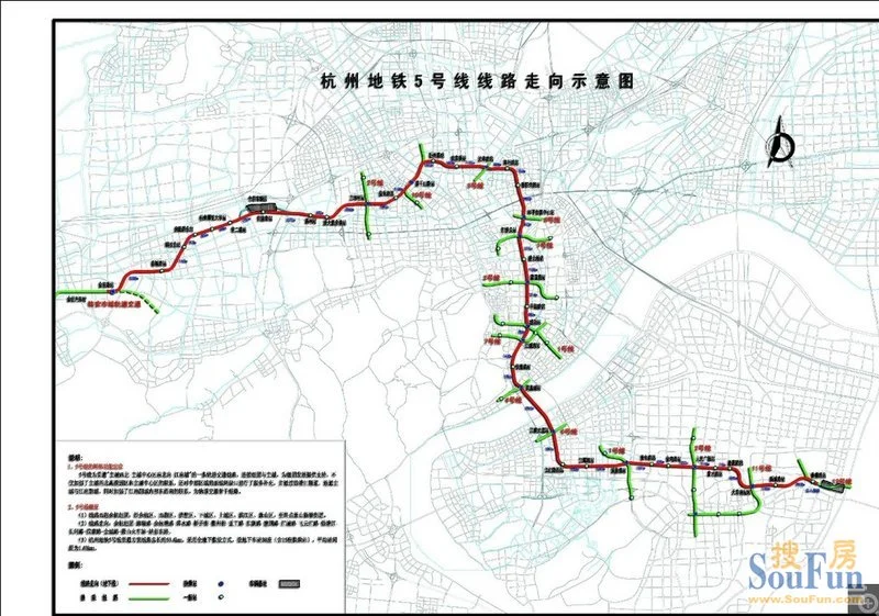 地鐵5,6號線一期計劃明年開工 2019年試運營-新帝朗郡業主論壇- 杭州