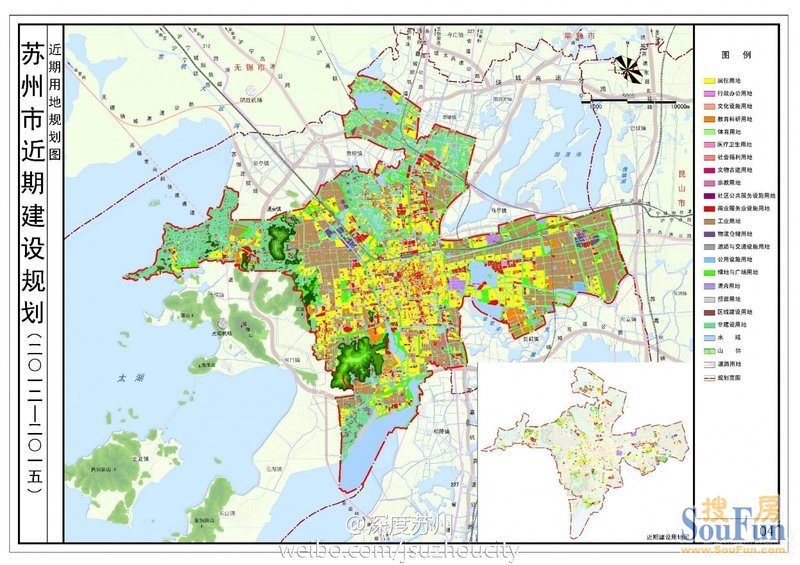 最新出炉~~苏州近期建设规划2012
