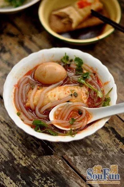 江南小吃 【酸辣粉丝千张包】