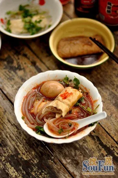 江南小吃 【酸辣粉丝千张包】