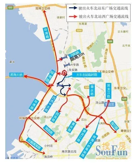 一张图让你知道怎么去青岛北站,技术帝在此,赶紧膜拜