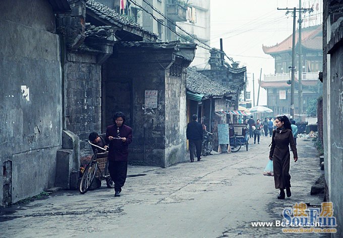乐山老街古建筑老照片——陕西街,还将有多少记忆留下?