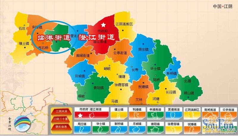 福清江阴镇地图图片