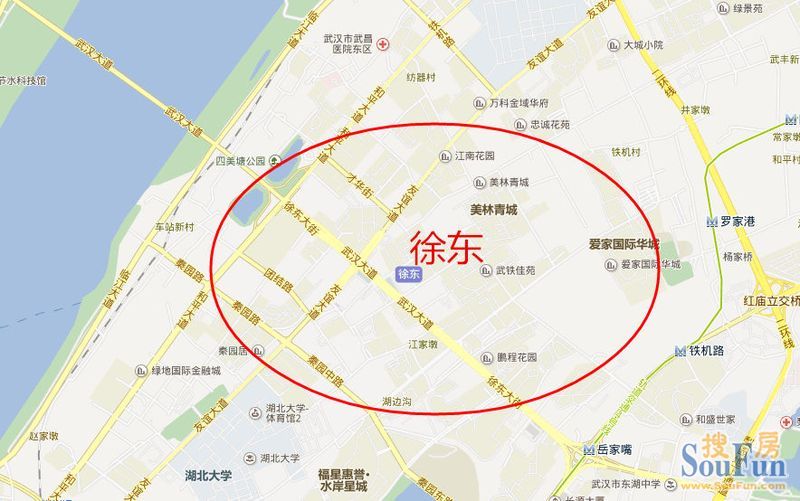 武汉买房痛苦指数地图