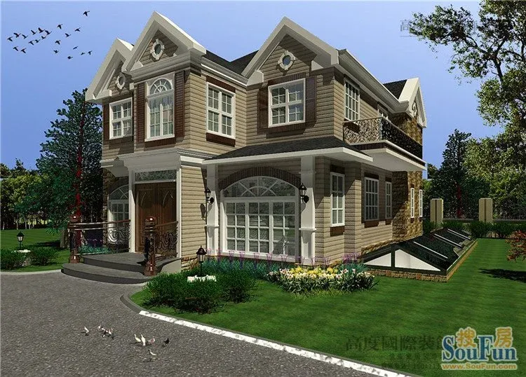 东方普罗旺斯别墅装饰设计