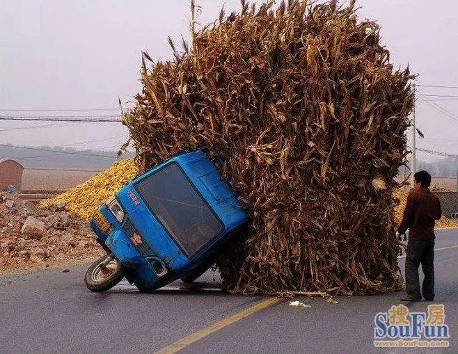 主题:那些能够气死交警叔叔的超载车辆
