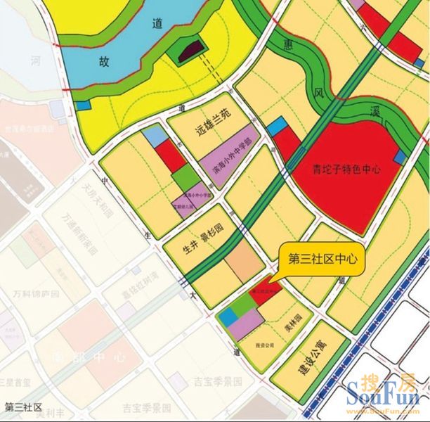 中新生态城高清地图图片
