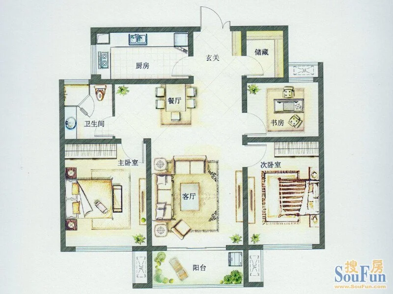 小夥伴們速來圍觀寶德新領域戶型圖高層戶型圖