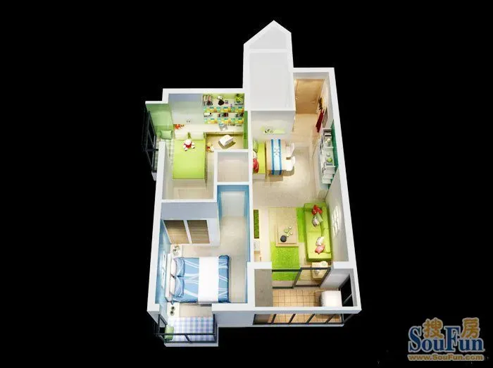 深康村装修示意图出炉,欢迎筒子们拍砖!