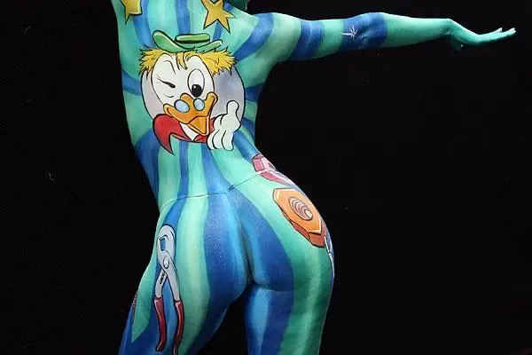 2008体绘节作品欣赏~~让你看点怪异的