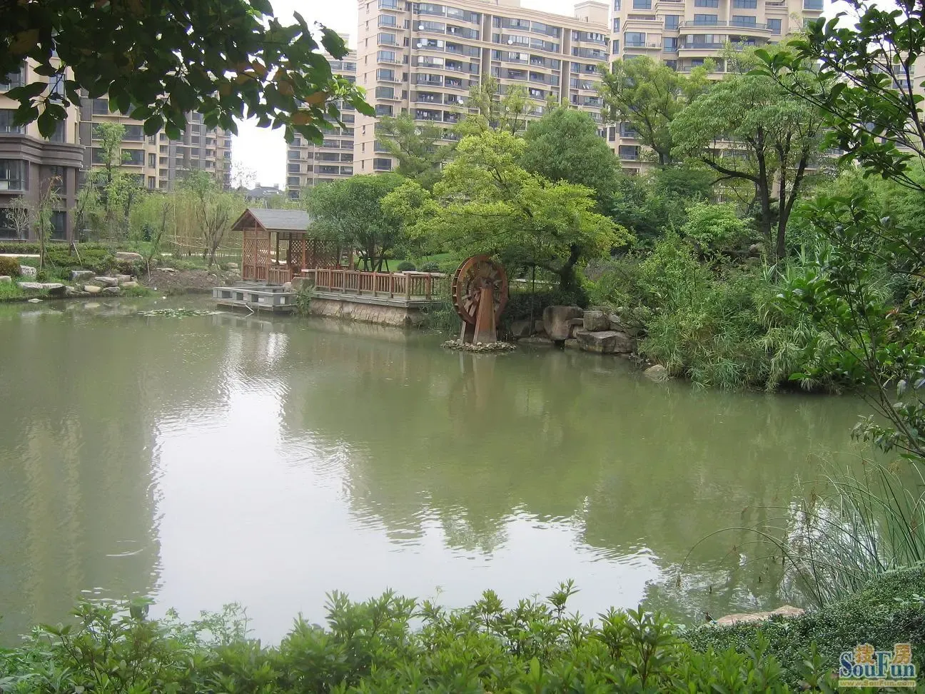 九城局部景色-九城湖滨国际业主论坛- 上海房天下