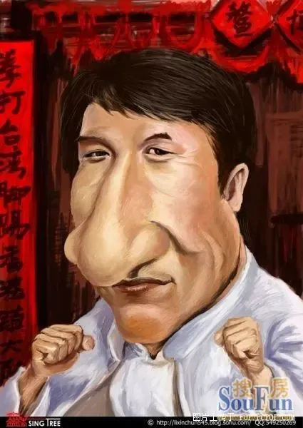 漫画中国名人,看看他们是谁!(你能全部认出来伐)