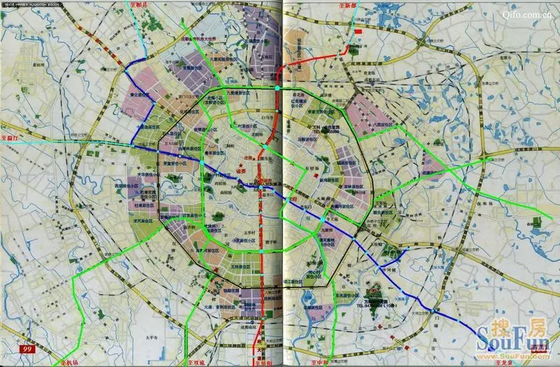 成都晚报 城东楼市"爆发带" 沙河堡-三圣乡价值正裂变